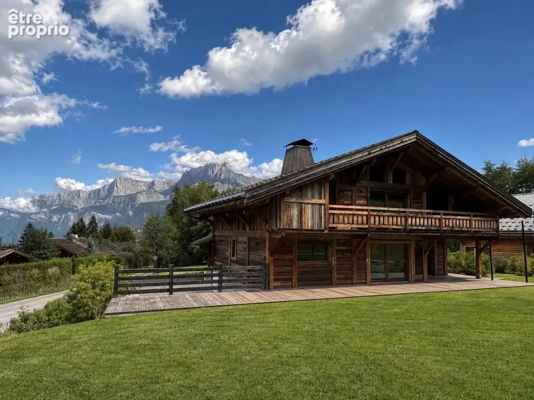Les clés de megève vous propose – chalet d’exception aux portes de combloux et cordon - photo 2