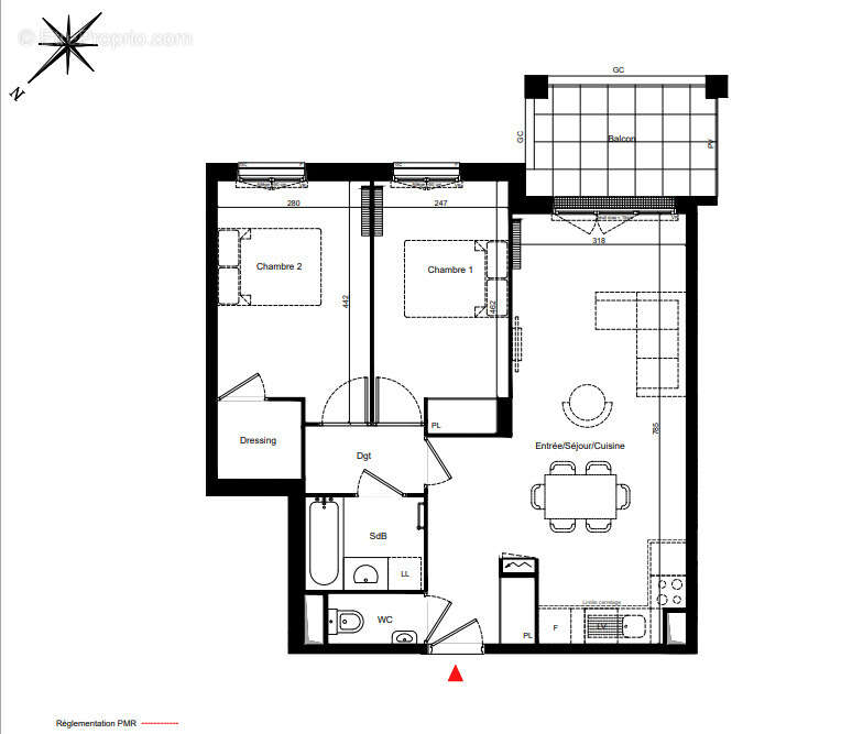 Appartement 3p - le-plessis-robinson - photo 2