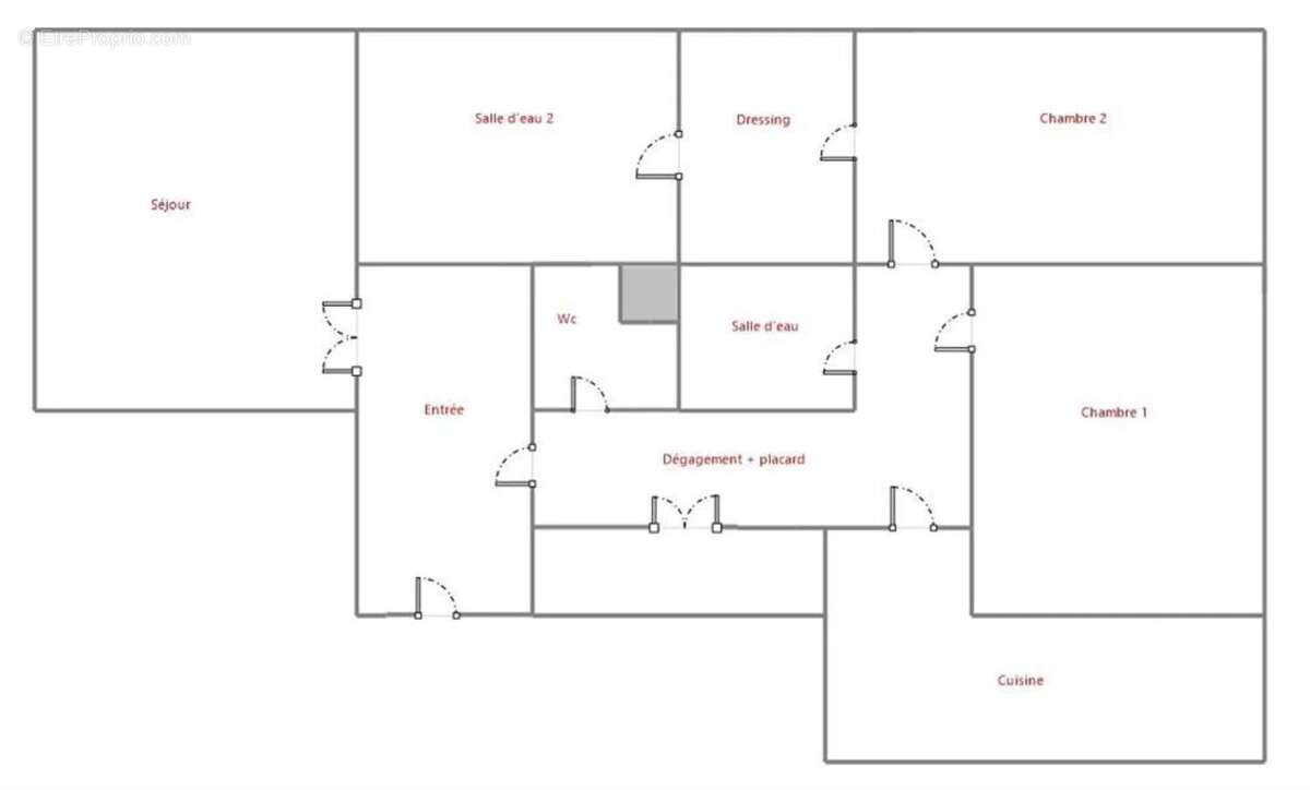 Appartement à PARIS-17E