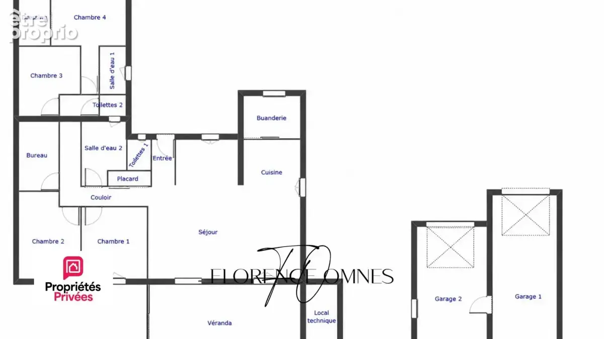 PALAJA  Maison familiale Plain-Pied 128 m² - 4 chambres + bureau - Piscine - 2 garages - DPE A/A - photo 18
