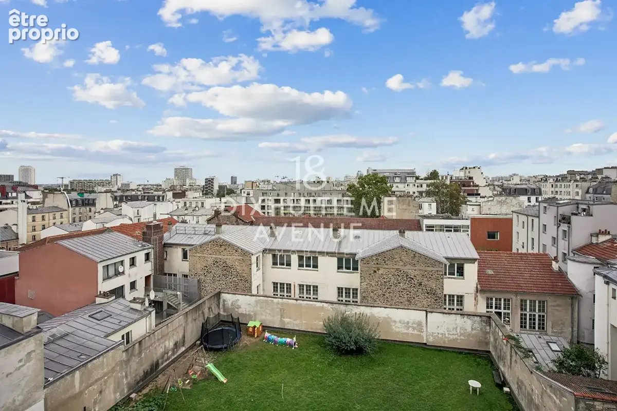 Rue des Poissonniers, 2 pièces 46m² 7ème étage ascenseur - photo 12