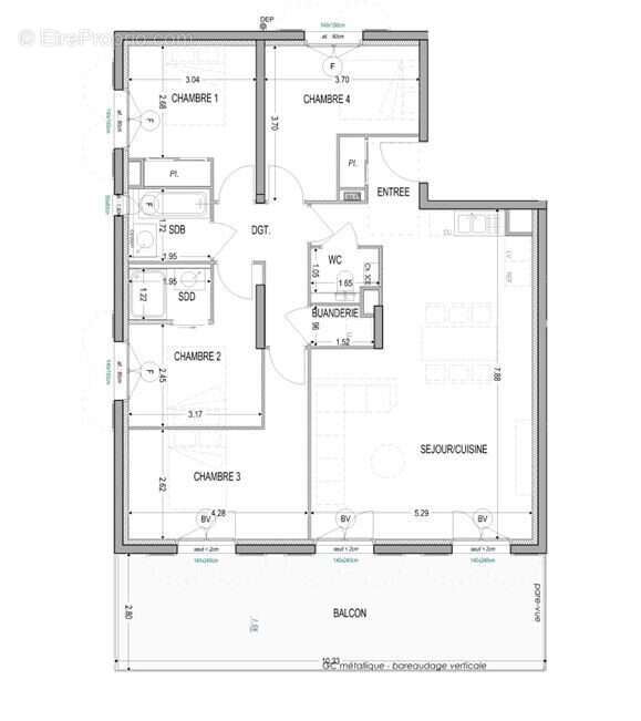 Appartement à VOIRON