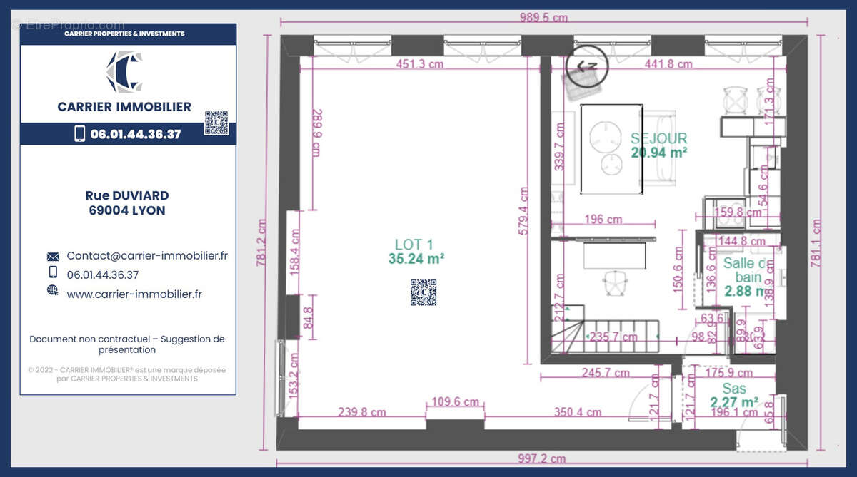 Appartement à LYON-4E