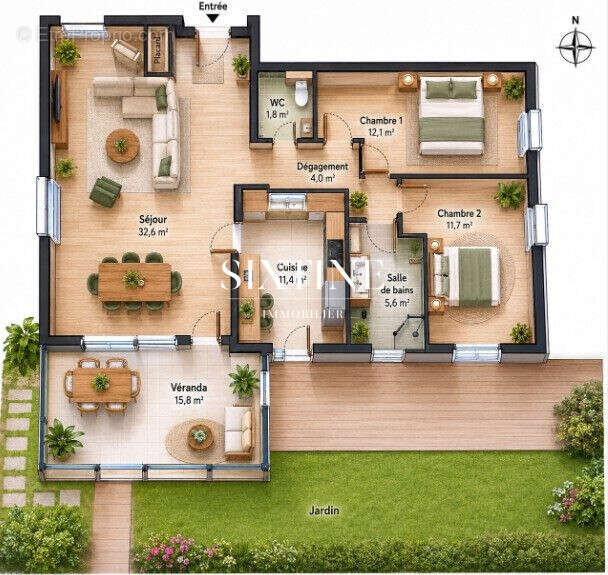Appartement à BOURGOIN-JALLIEU