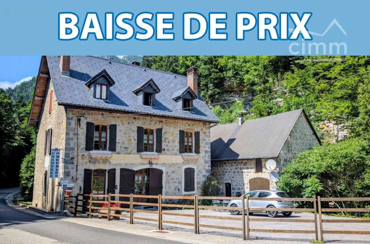 Maison à SAINT-PIERRE-DE-CHARTREUSE