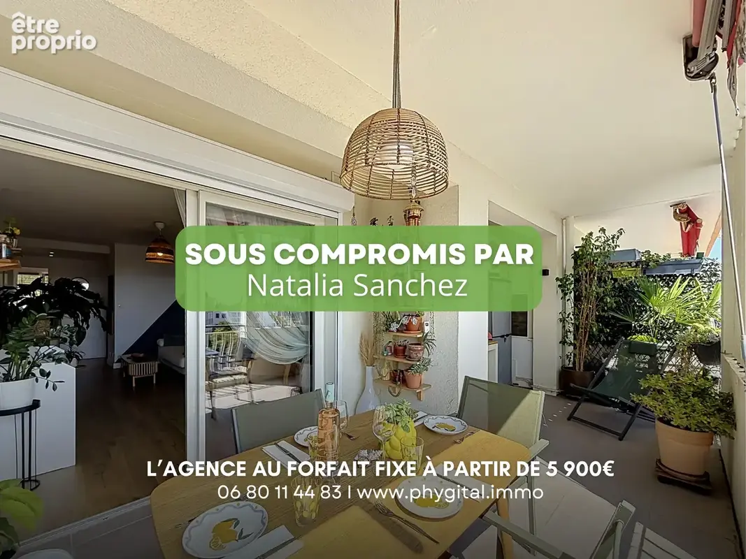 Appartement 3/4P à vendre à Nice (06200) - photo 2