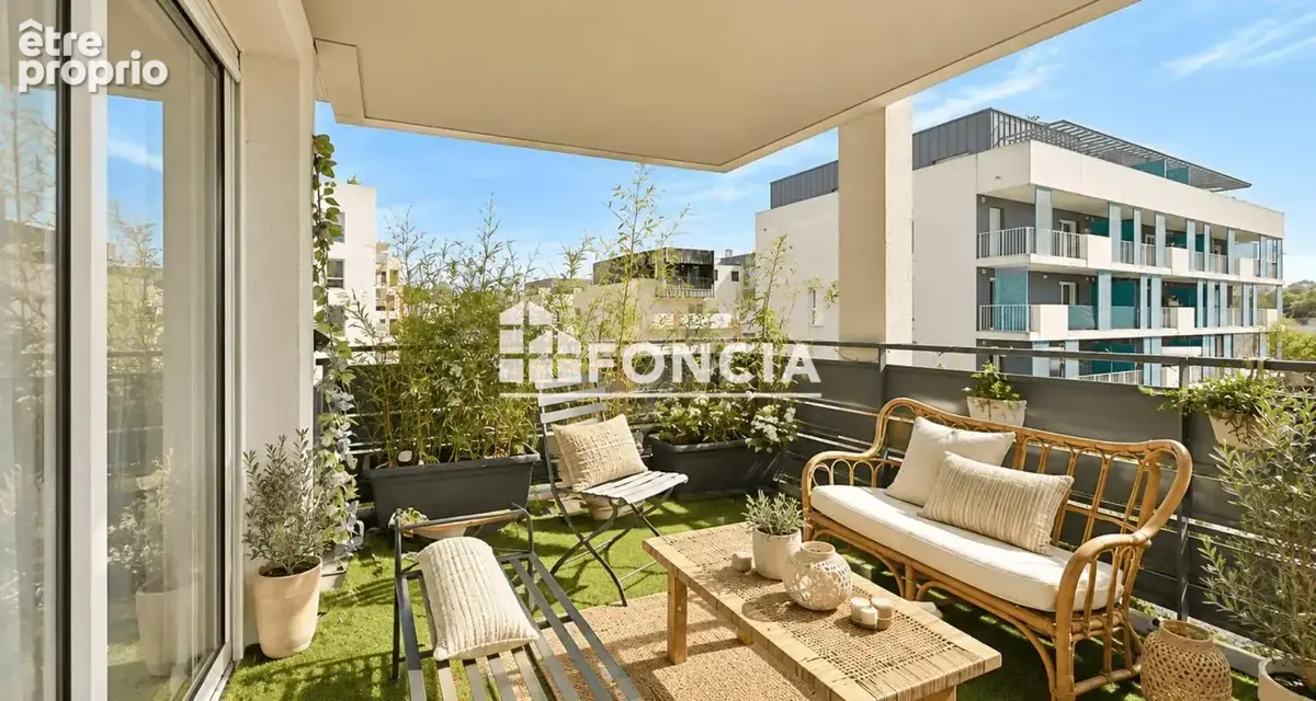 Montpellier – Pompignane : T3 avec terrasse et parking, bien loué, rendement attractif - photo 2