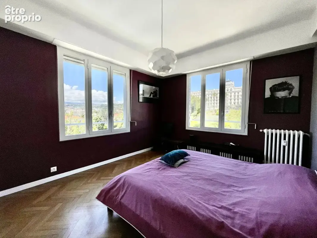 CIMIEZ - Appartement 4 pièces de 99m2 terrasse vue mer - photo 9