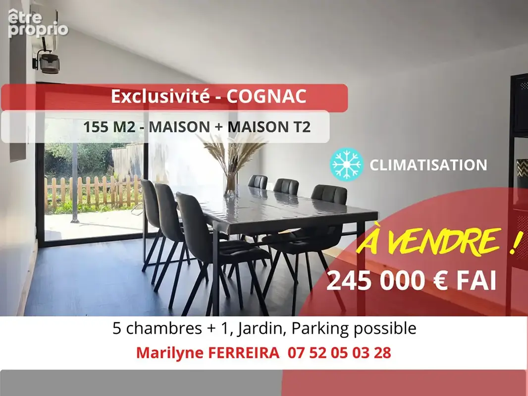 Maison à COGNAC
