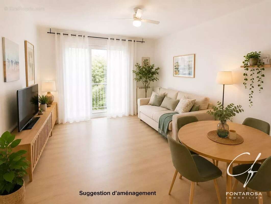 Appartement 3 pieces-parking cave -tres proche centre st raphael - photo 2