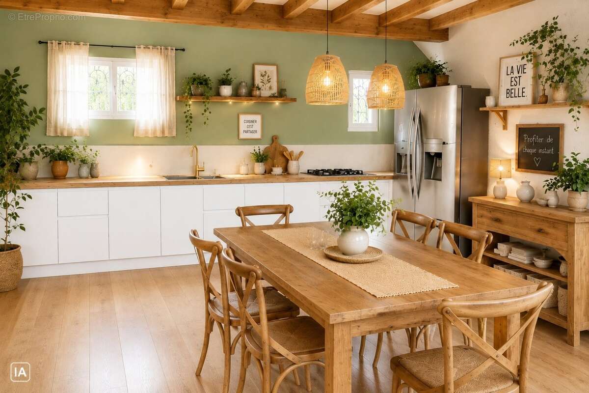 Maison de campagne de 94 m2 -Charme,nature,authenticité - photo 3
