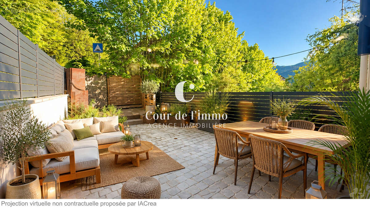 Saxel   maison 3 pieces a vendre avec terrasse au coeur de la vallee verte - photo 4