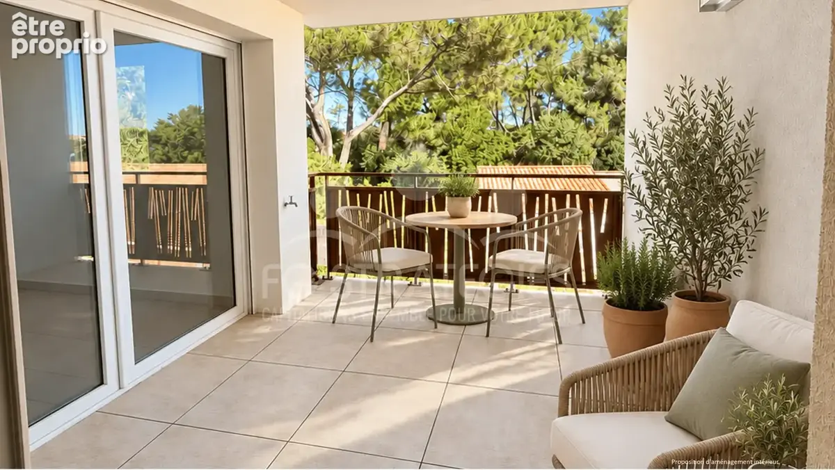 VENDARGUES CENTRE - T3 neuf - terrasse - 2 parkings - photo 2