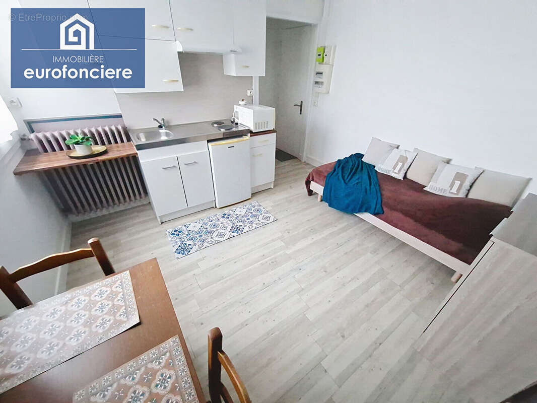 Appartement Bréviandes 1 pièce(s) 17.30 m2 - photo 2