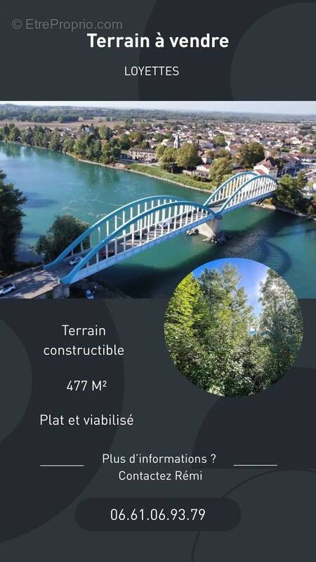 Terrain à LOYETTES