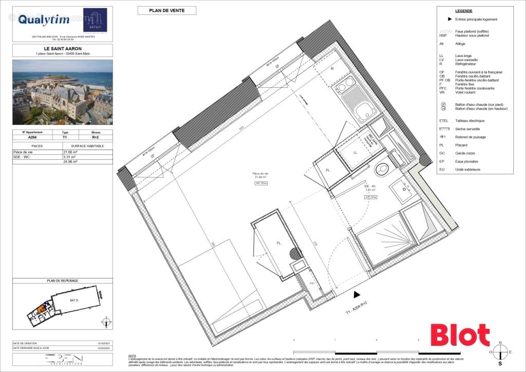 Appartement à SAINT-MALO