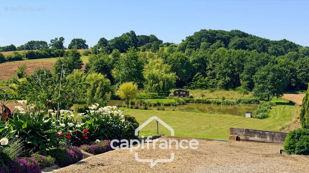 Saint Cricq Chalosse (40), Maison familiale de plain-pied avec dépendance - étang - sur 1 hectare de terrain en Chalosse - photo 5