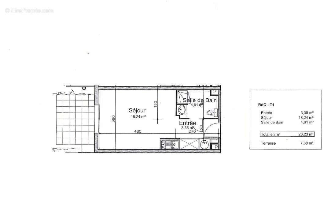 Appartement 26 m² à Saint-Malo  - photo 2
