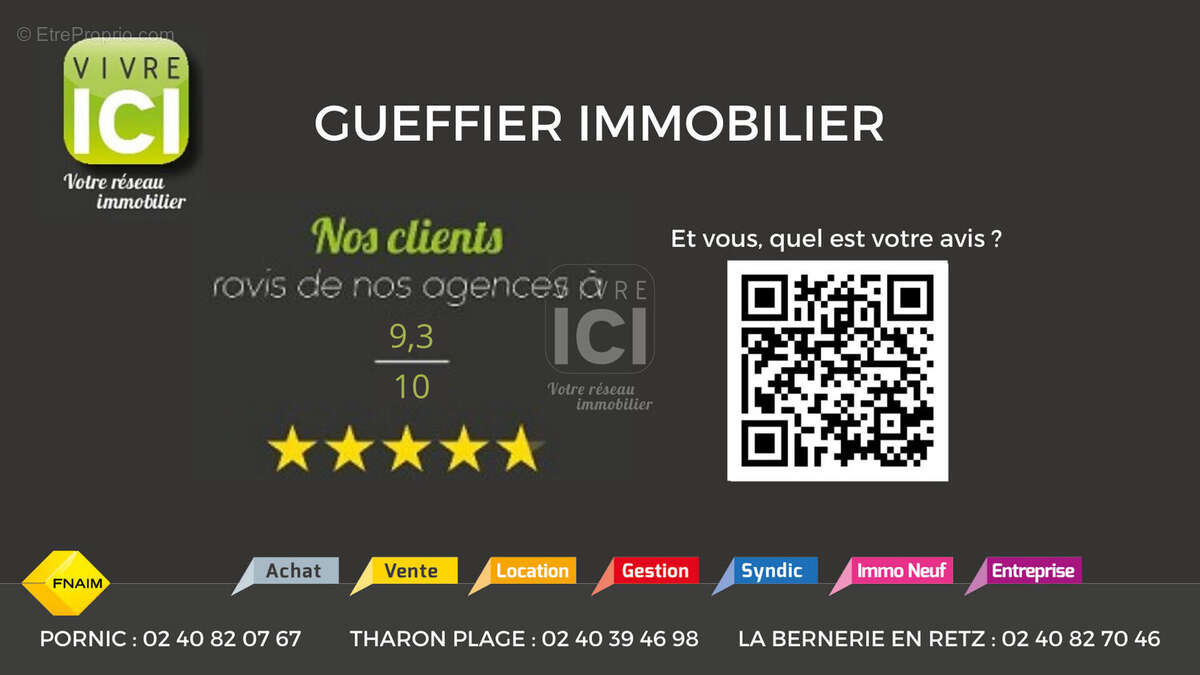 Terrain à LA BERNERIE-EN-RETZ