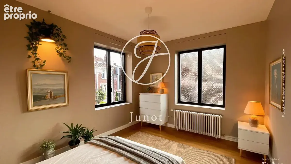 Marcq-en-Baroeul  – BROSSOLETTE – Maison à vendre – 8 pièces – 292,1m² loi Carrez – 6 chambres - Bureau – Terrasse – Jardin – St - photo 8