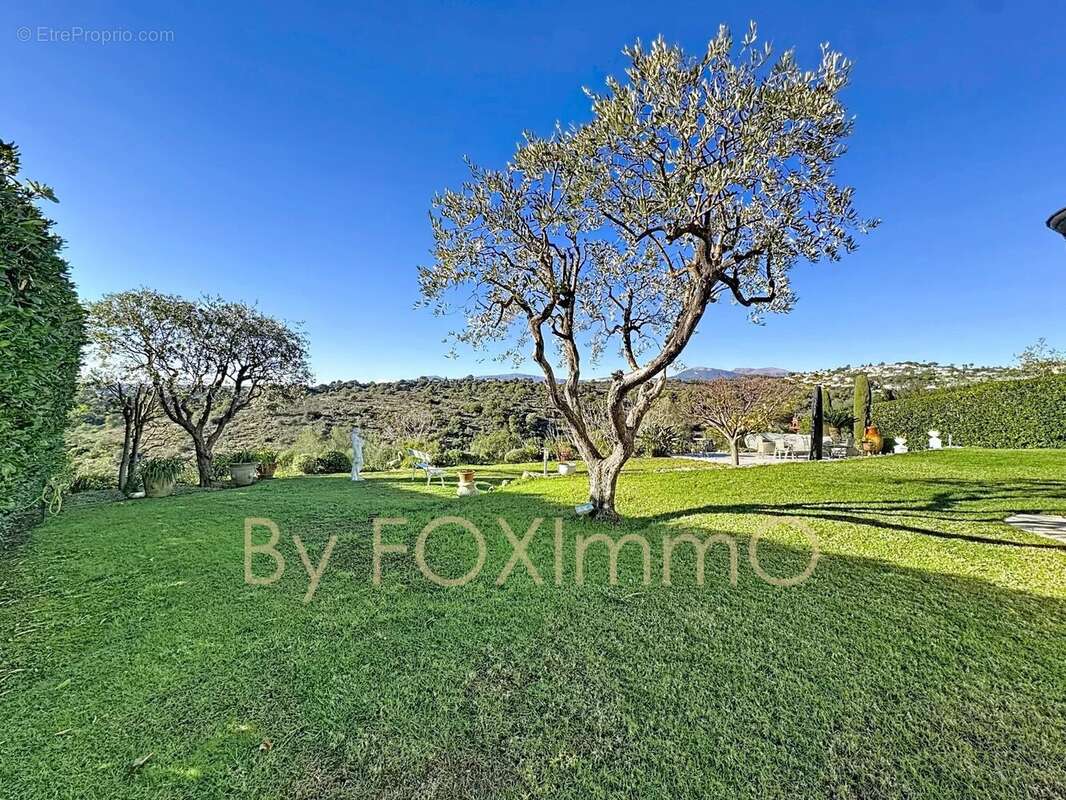 Sur la Côte d'Azur, Villeneuve limite Biot ,Parc de Vaugrenier, calme , piscine , jardin, garage - photo 13