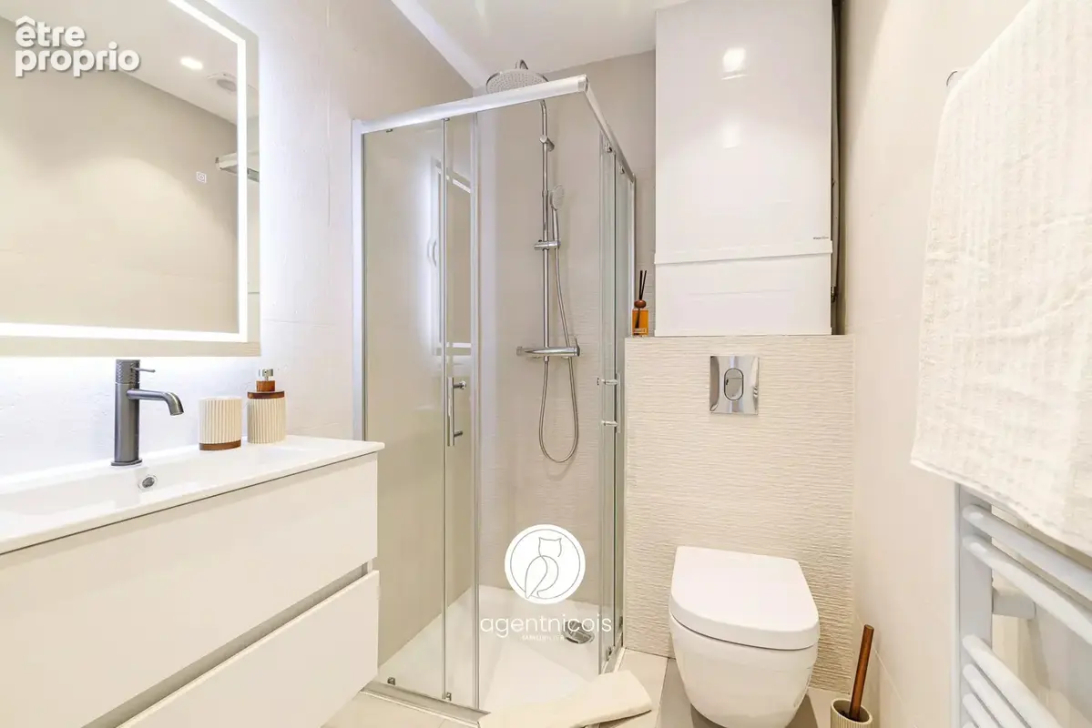 Nice // coulée verte - rue pauliani : 2 pièces / rénové / investissement locatif - photo 4