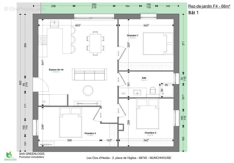 Appartement à MUNCHHOUSE