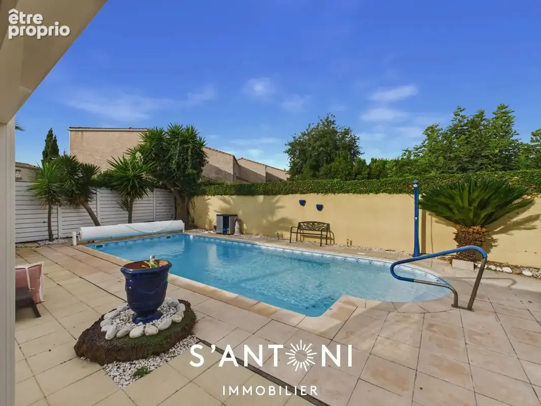 Exclusivité  villeneuve-lès-béziers  maison 110 m²  terrain 750 m²  piscine  dpe a/a - photo 2