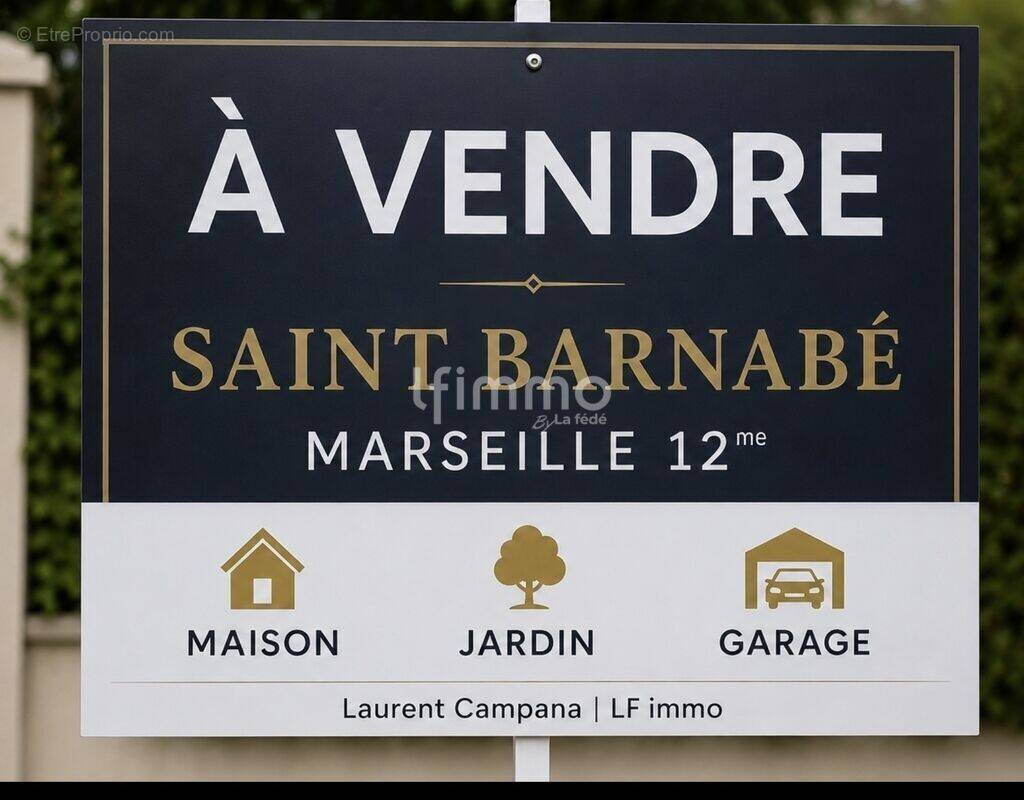 Maison à MARSEILLE-12E