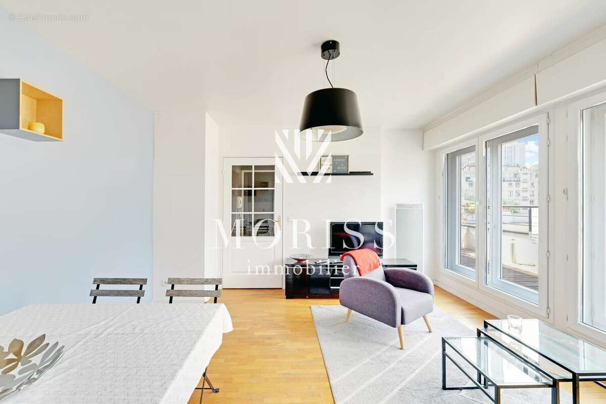 Issy-Les-Moulineaux Appartement de 2 pièces de 56m2 avec terrasse - photo 4