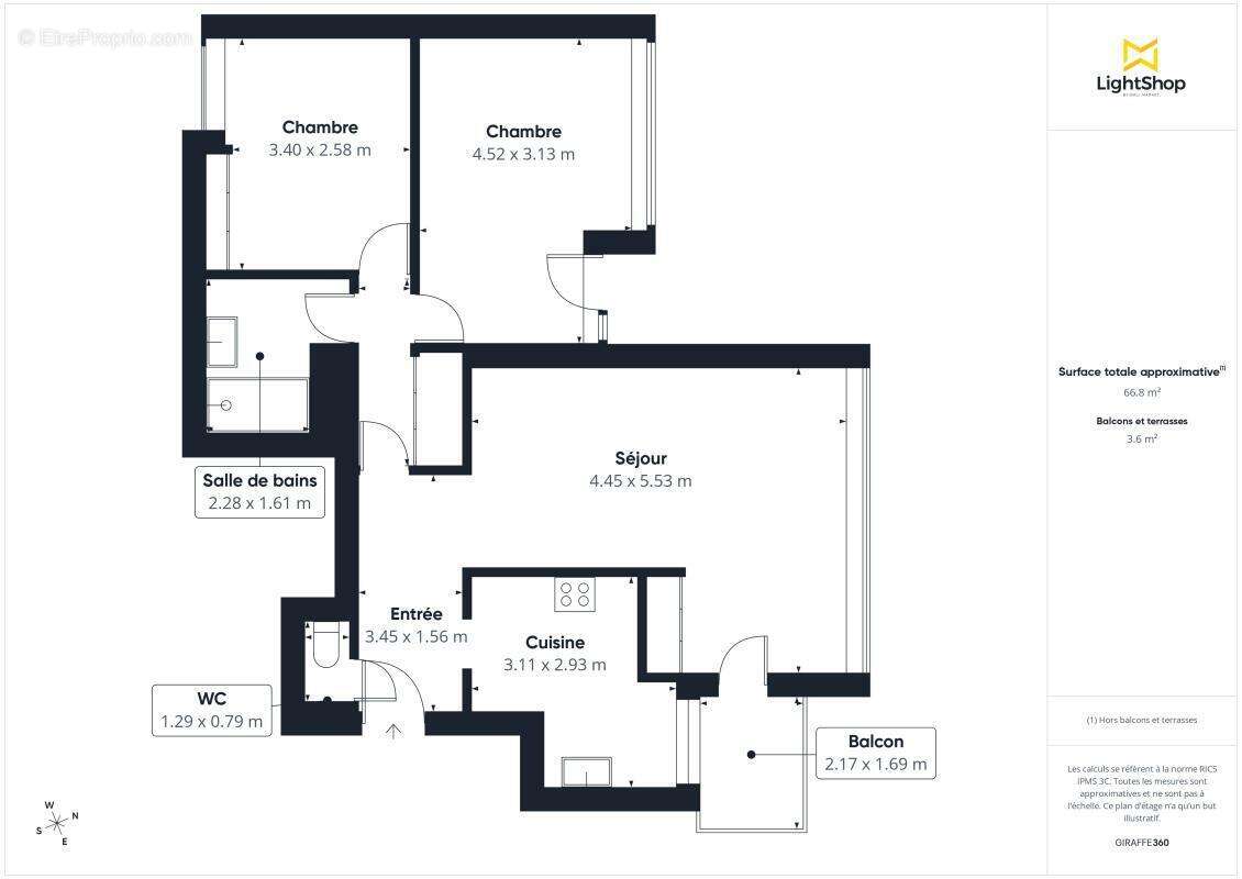 Appartement à PARIS-15E