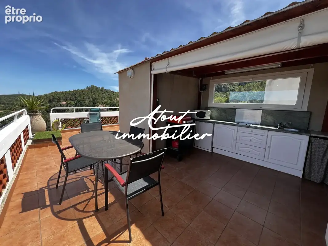 Maison de village à liausson avec vue exceptionnelle sur le lac du salagou !! - photo 2