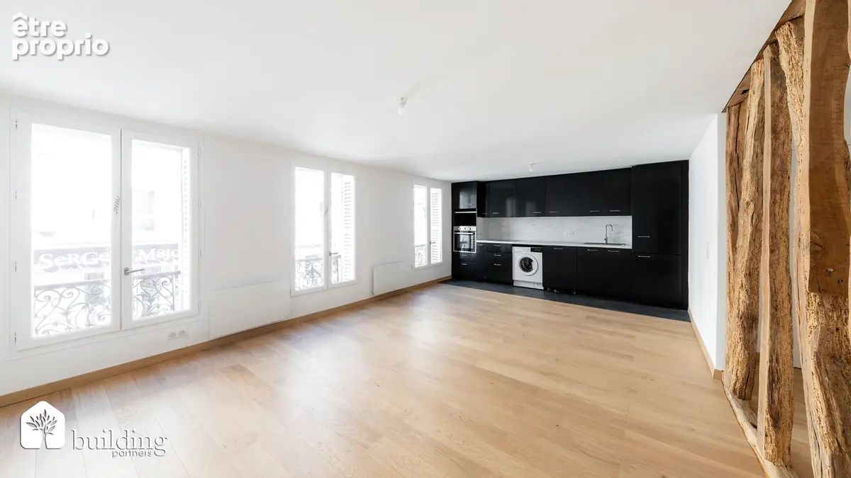 Mairie Levallois-Perret - Appartement 2 pièces 51,56 m² - photo 12