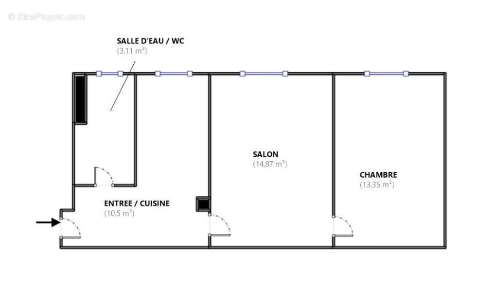 Appartement à PARIS-16E