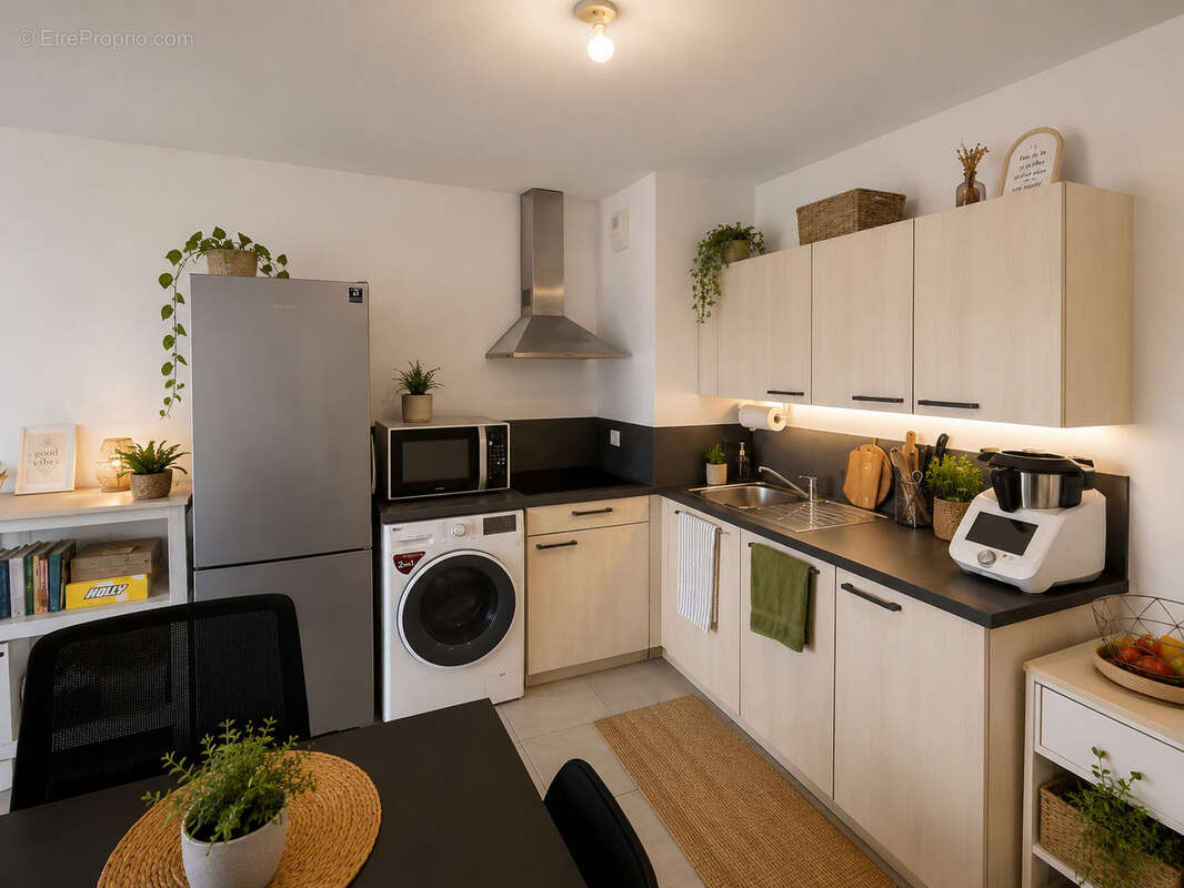 Appartement t2 parking et terrasse - photo 4