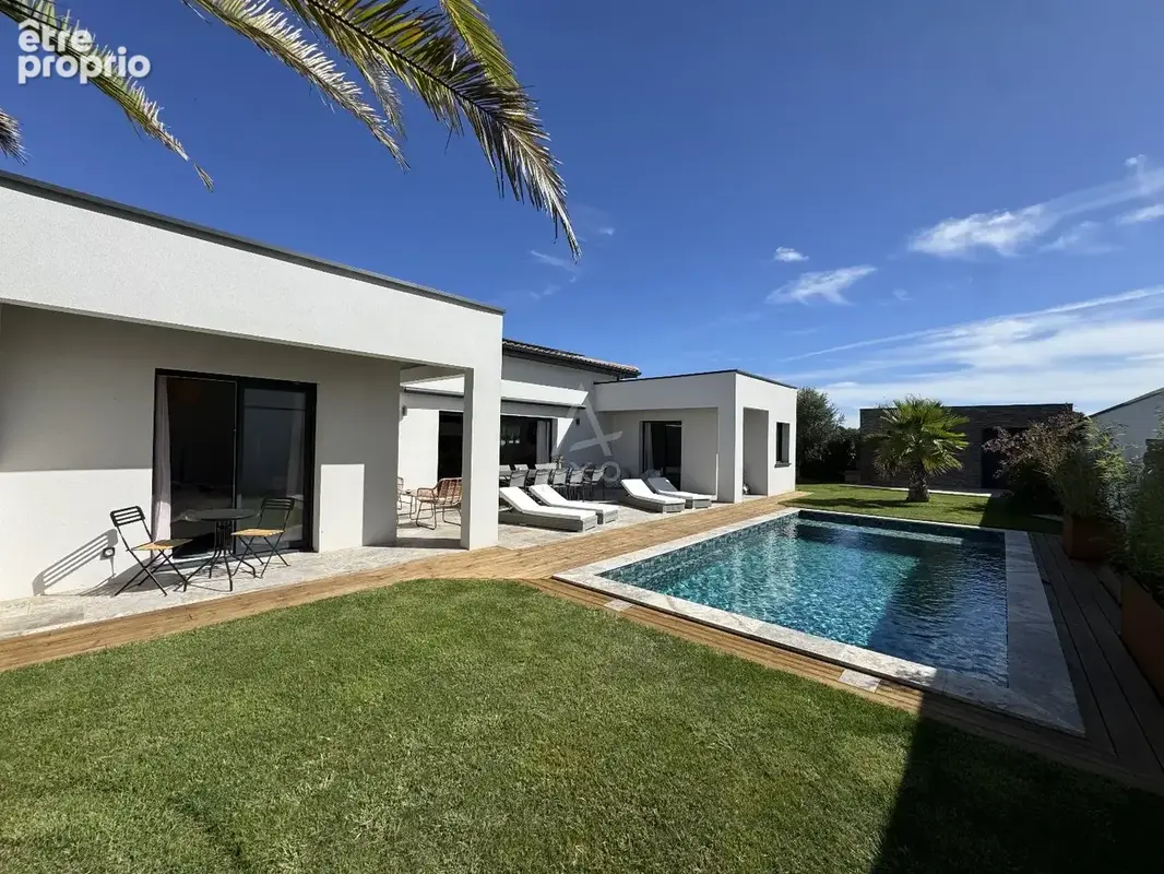 Maison contemporaine, piscine, proche St Andrée - photo 2