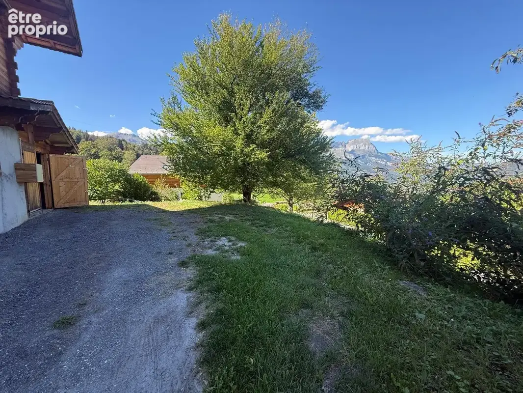 À vendre   chalet individuel + mazot   secteur prisé de domancy/cruet   vue imprenable sur le mont-blanc - photo 7