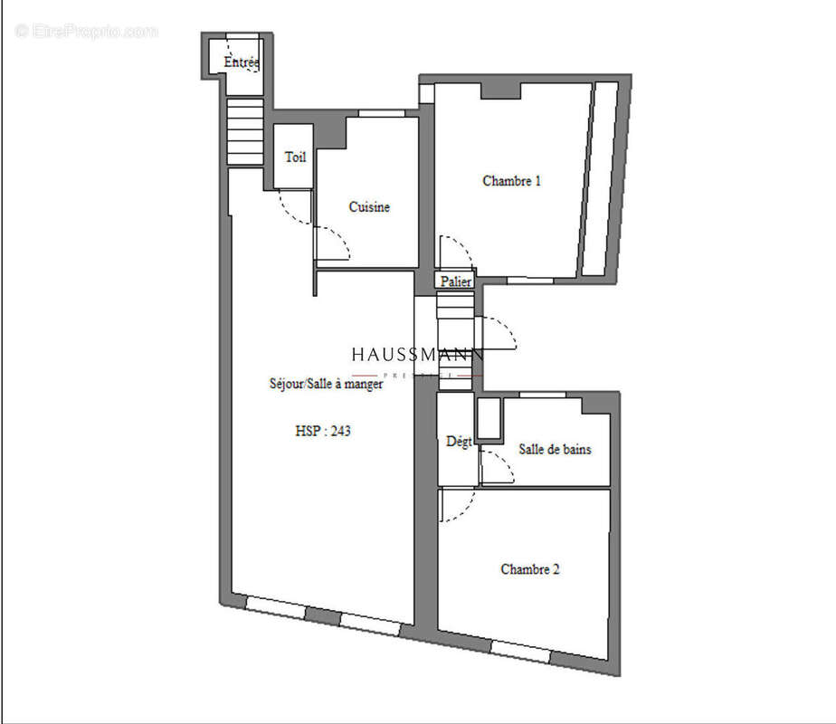 Appartement à PARIS-2E