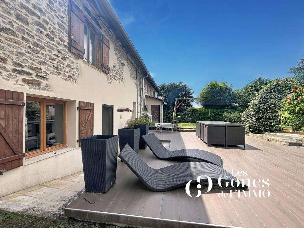 Châtillon-d'azergues (69380)   maison de charme en pierre do - photo 3