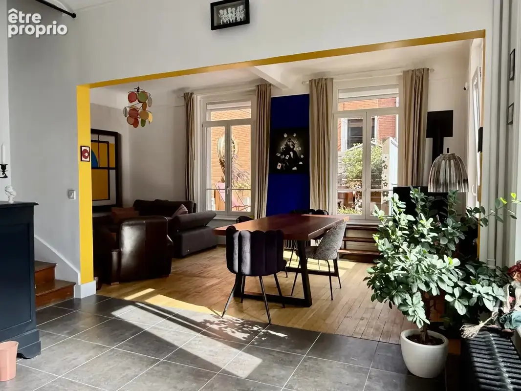 [gardiennette] douai centre - maison atypique semi plain-pied - terrasse - parking - 3/4 chambres - photo 2