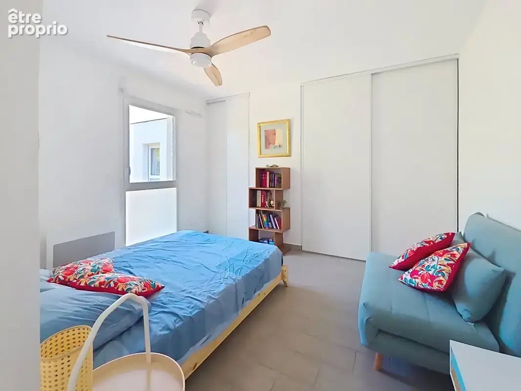Appartement avec grande terrasse vue sur l'étang de thau et double parking - photo 7
