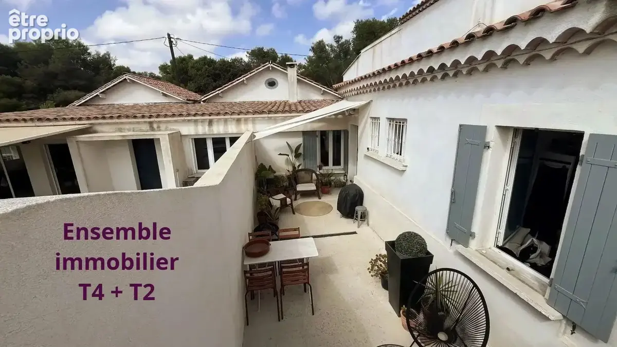 Martigues – Propriété de charme rénovée avec 2 maisons, grand jardin et dépendance - photo 2