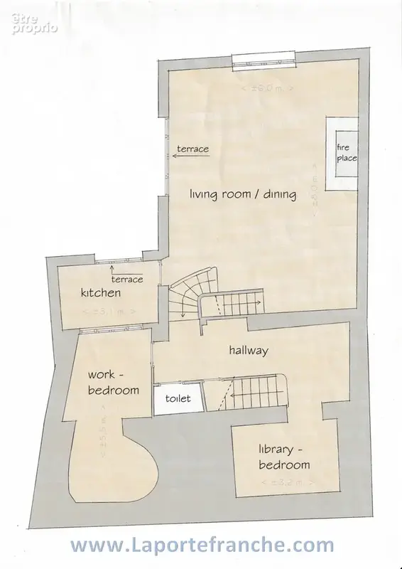 Maison de Maître   Haut-de-Cagnes   4 chambres, studio, terrasses et garage - photo 26