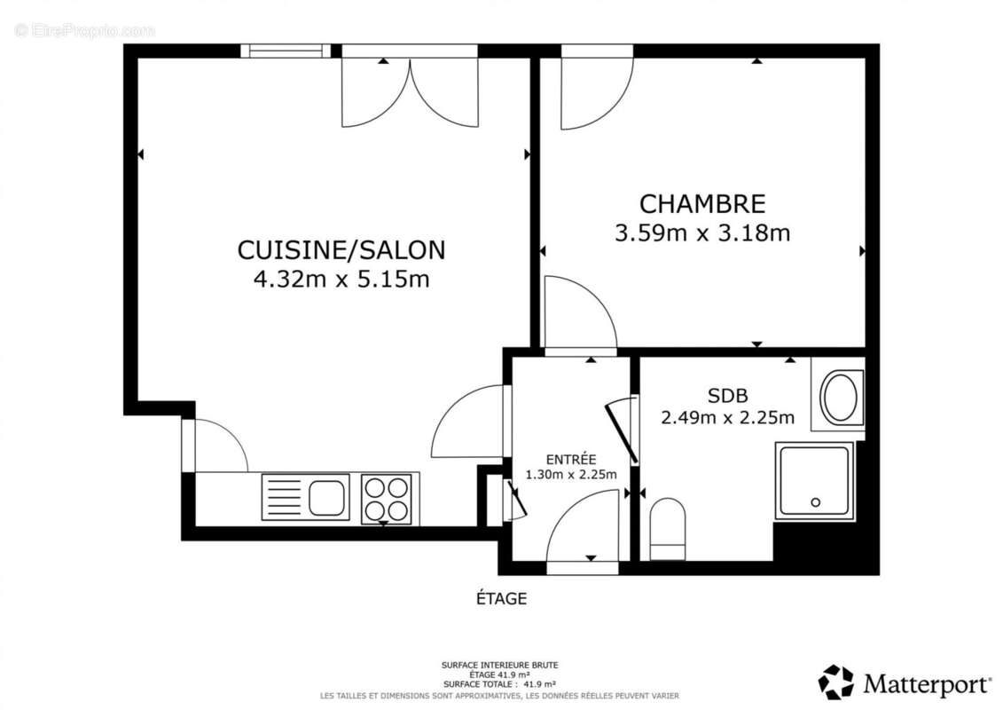 Appartement 40 m² à Blainville-Sur-Orne  - photo 6