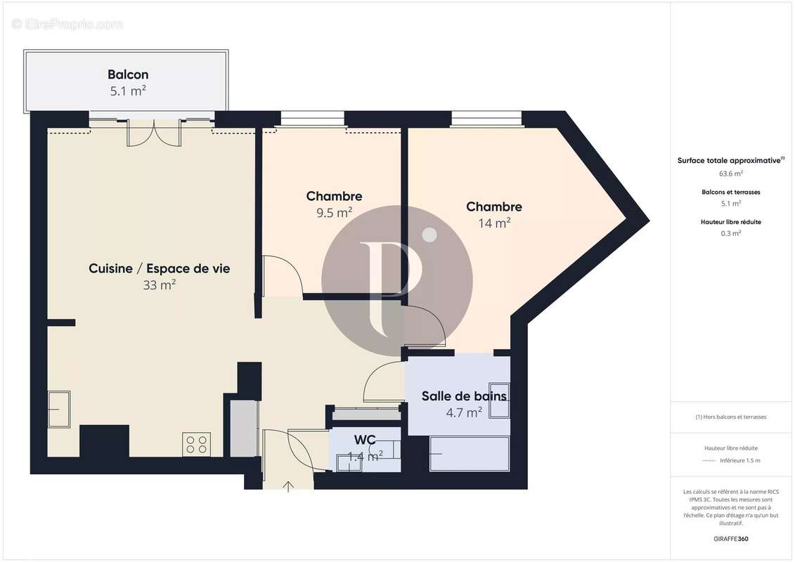 Appartement à LE PLESSIS-ROBINSON