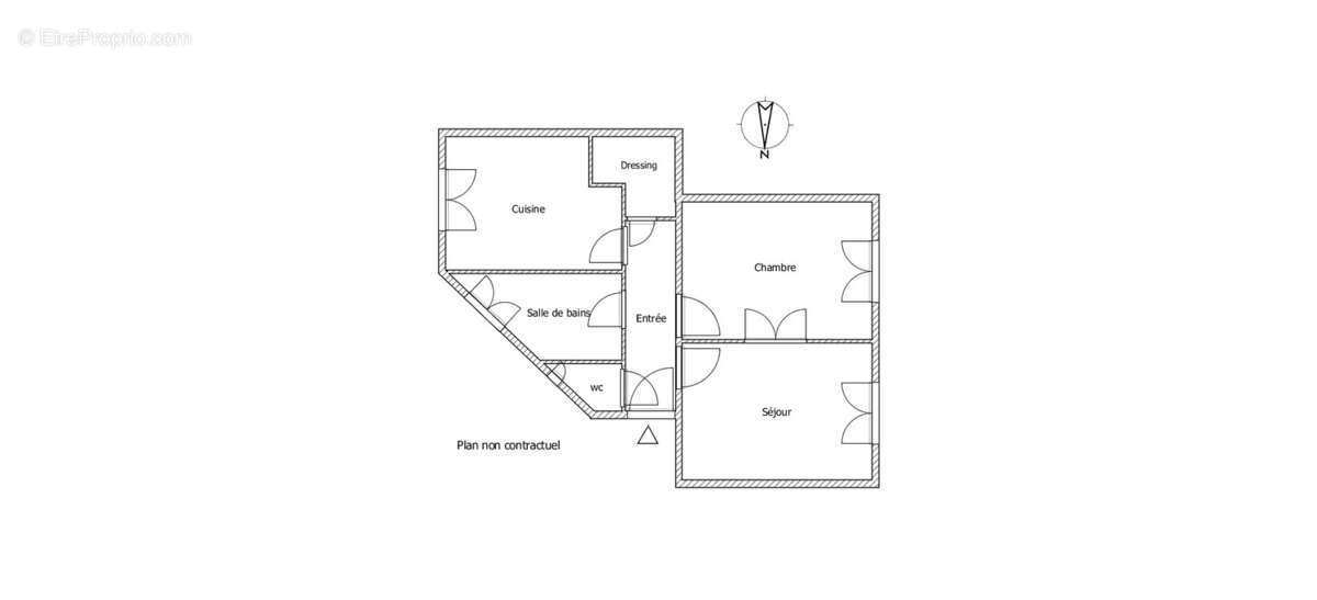 Appartement à PARIS-18E