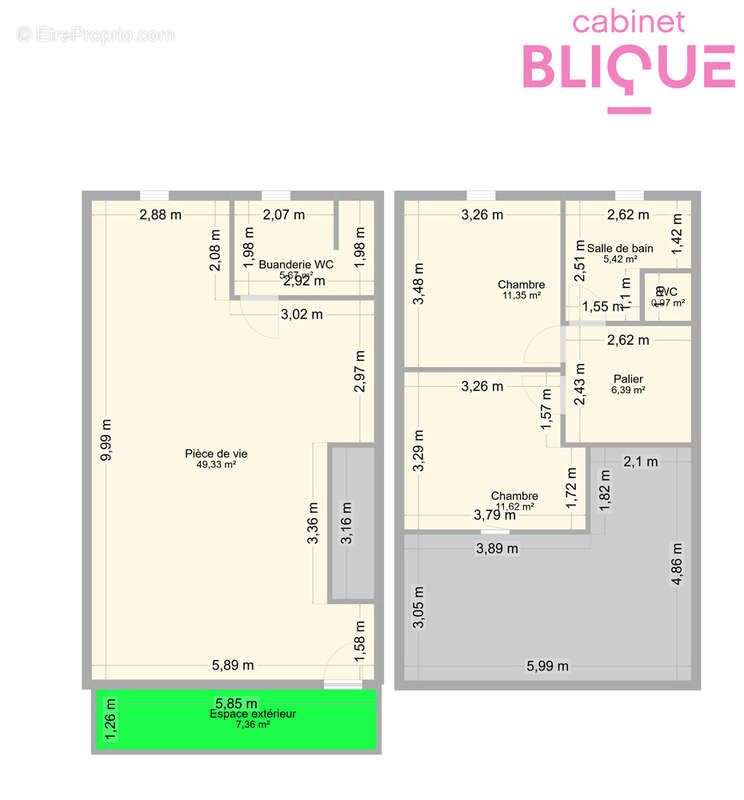 Appartement à NANCY