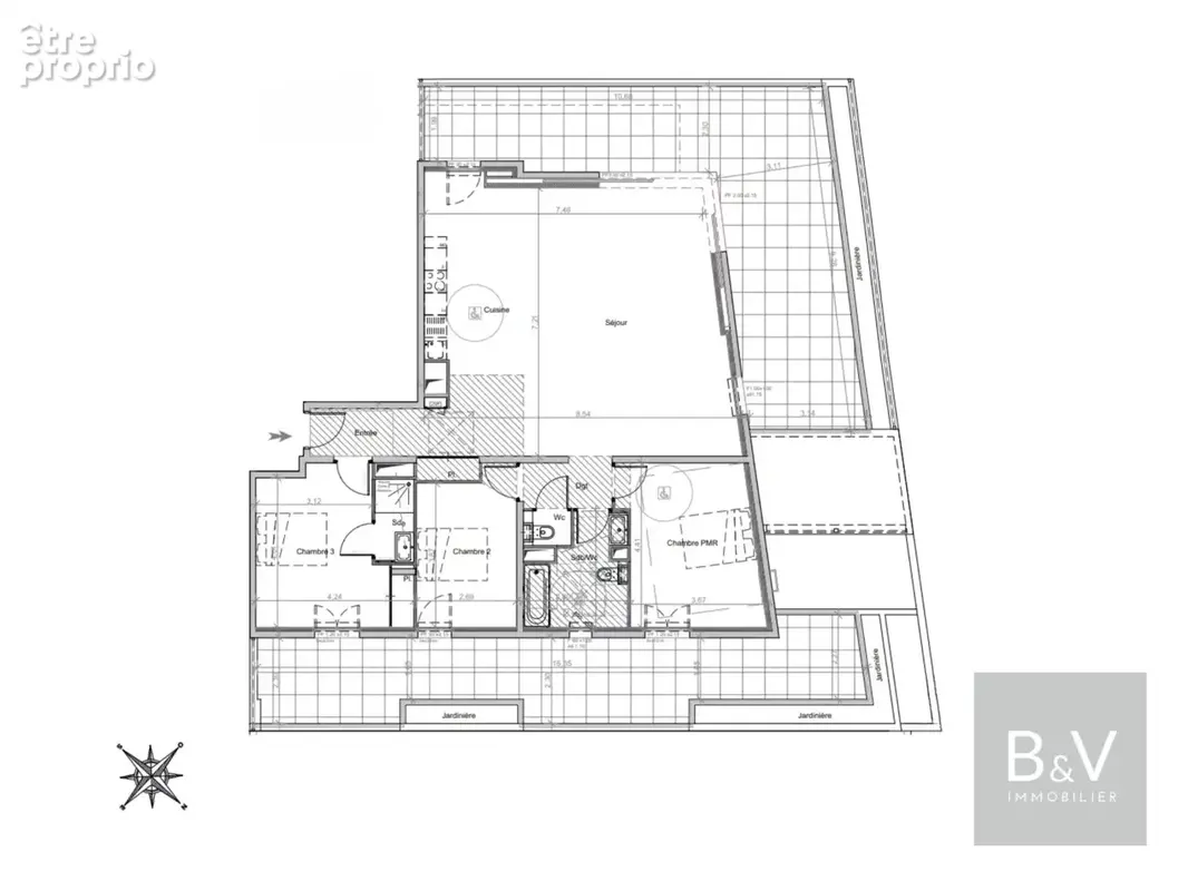 Appartement d’exception de 118 m² avec vue mer - photo 6