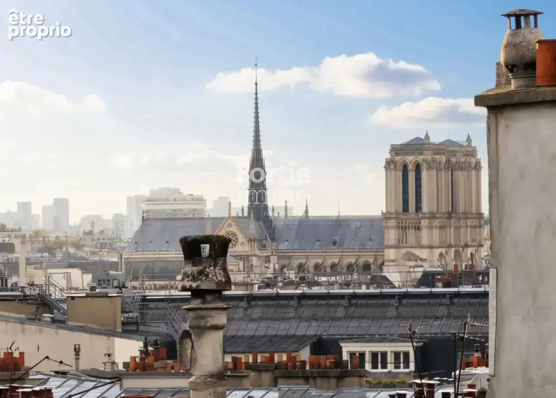 Paris 2 - duplex de 3 pieces, dernier etage avec vue degagee - photo 18