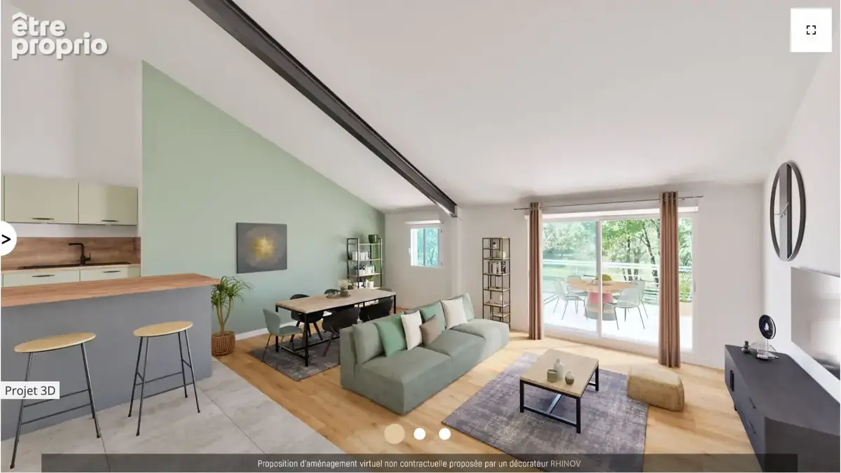 Appartement surface brute - Beure - 109 m2 - photo 3